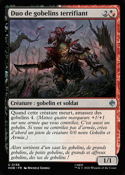 Duo de gobelins terrifiant [FR]