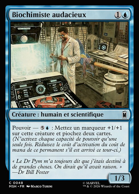Biochimiste audacieux [FR]