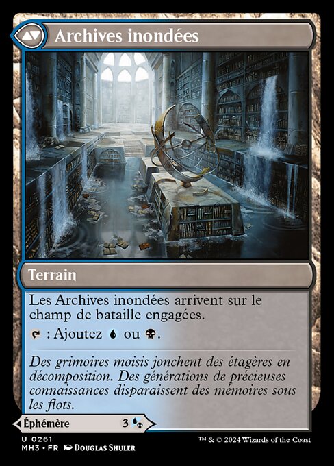 Enseignements gorgés d'eau // Archives inondées [FR]