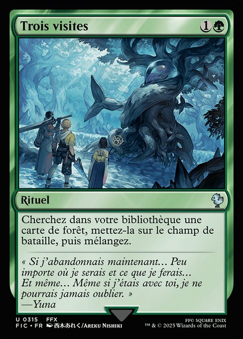 Trois visites [FR]