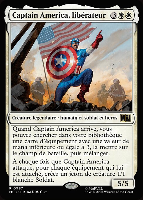 Captain America, Liberator [FR]