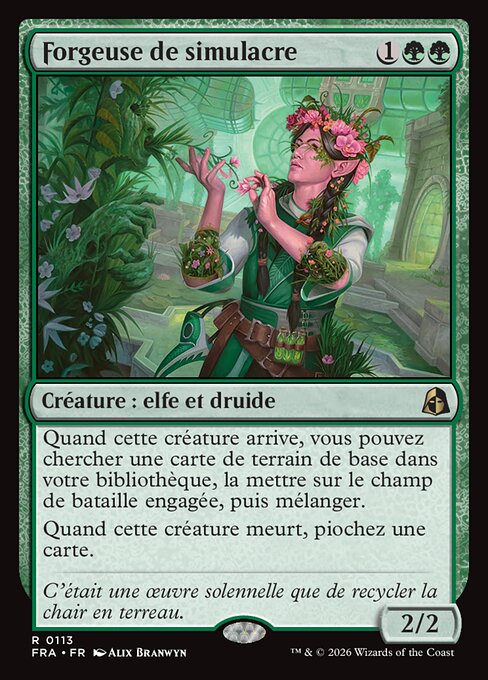 Forgeuse de simulacre [FR]