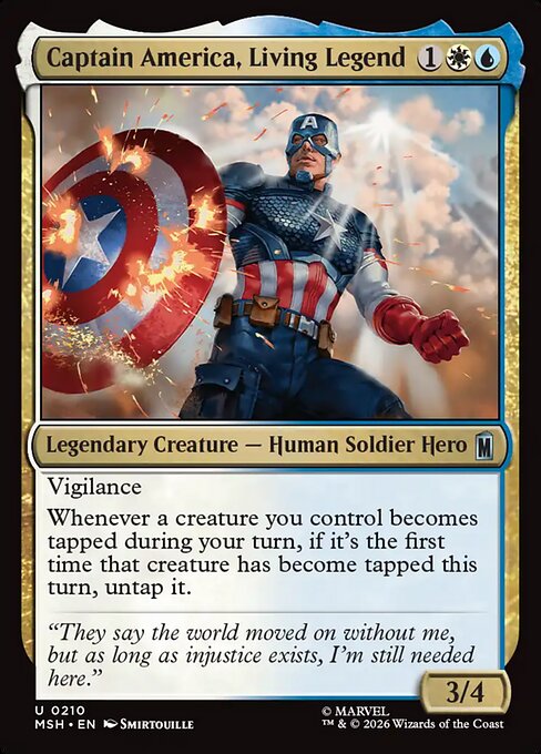 Captain America, Living Legend [FR]