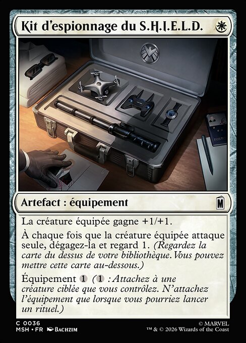 Kit d'espionnage du S.H.I.E.L.D. [FR]