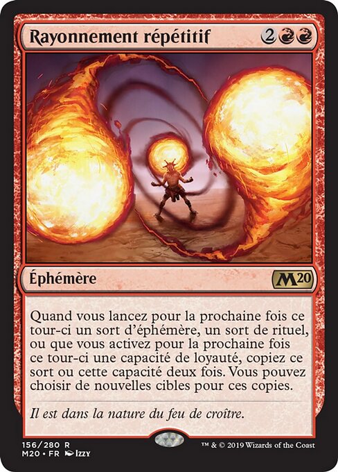 Rayonnement répétitif [FR]