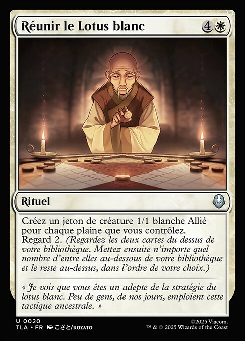 Réunir le Lotus blanc [FR]