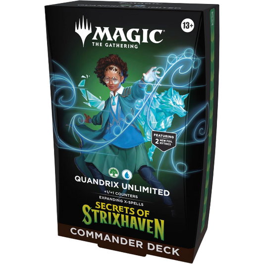 MTG - Deck Commander - Secrets of Strixhaven : Quandrix Unlimited (Version Anglaise)