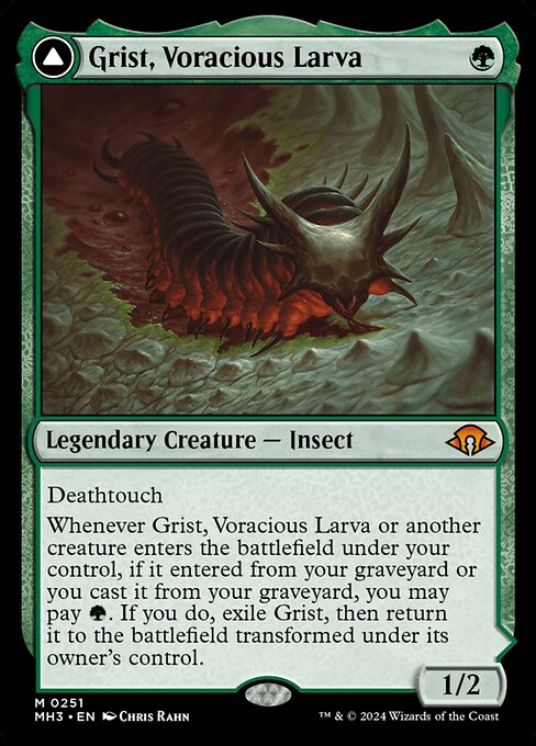 Grist, Voracious Larva // Grist, the Plague Swarm [FR]