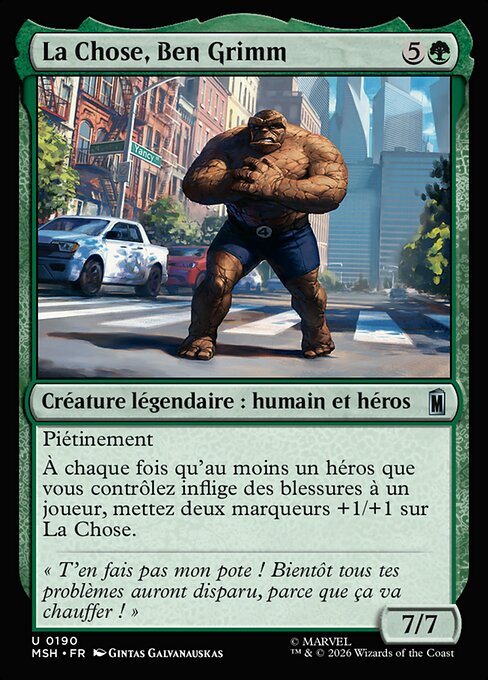 La Chose, Ben Grimm [FR]