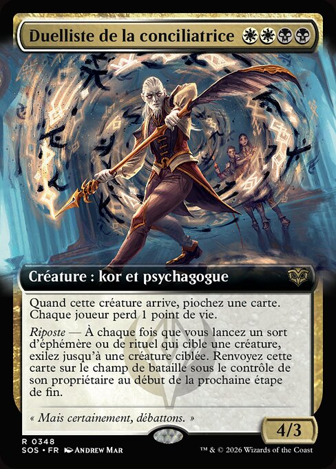 Duelliste de la conciliatrice [FR]