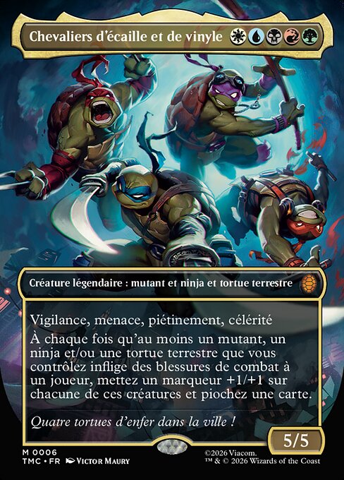 Chevaliers d'écaille et de vinyle [FR] [FOIL]