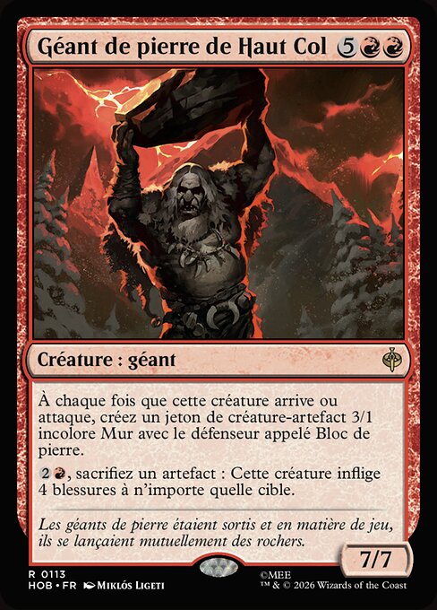 Géant de pierre de Haut Col [FR]