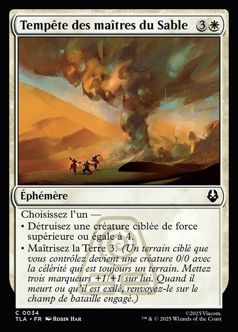 Tempête des maîtres du Sable [FR]