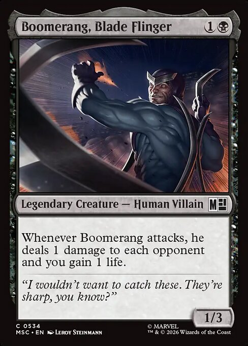 Boomerang, Blade Flinger [FR]