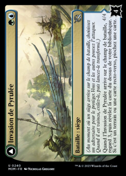 Invasion de Pyrulée // Platecorne gargantuesque [FR] [FOIL]