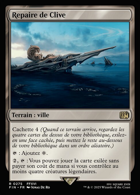 Repaire de Clive [FR]