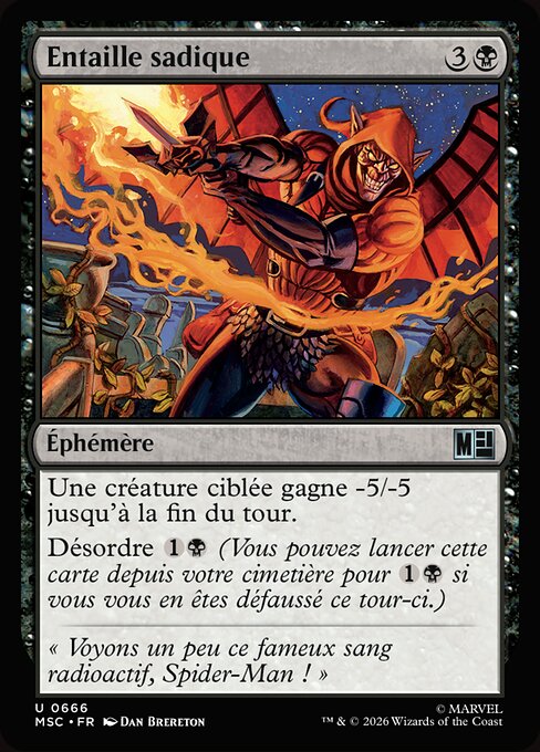 Entaille sadique [FR]