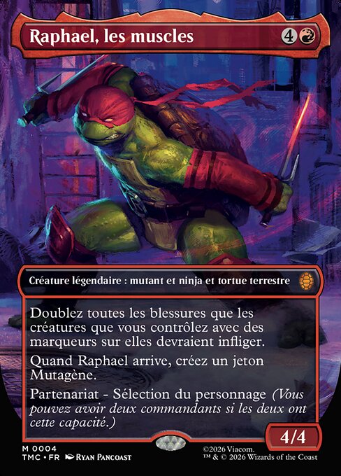 Raphael, les muscles [FR] [FOIL]