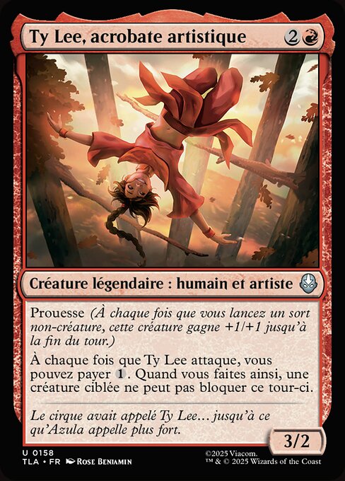 Ty Lee, acrobate artistique [FR]