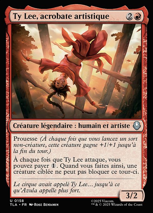 Ty Lee, acrobate artistique [FR]