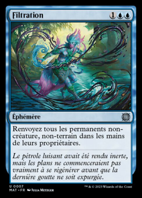 Filtration [FR] [FOIL]