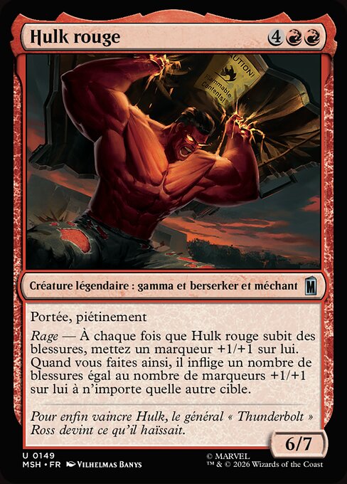 Hulk rouge [FR]