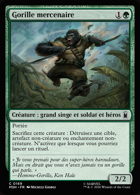Mercenary Gorilla [EN]