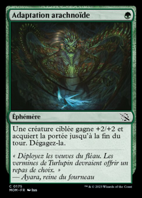 Adaptation arachnoïde [FR] [FOIL]