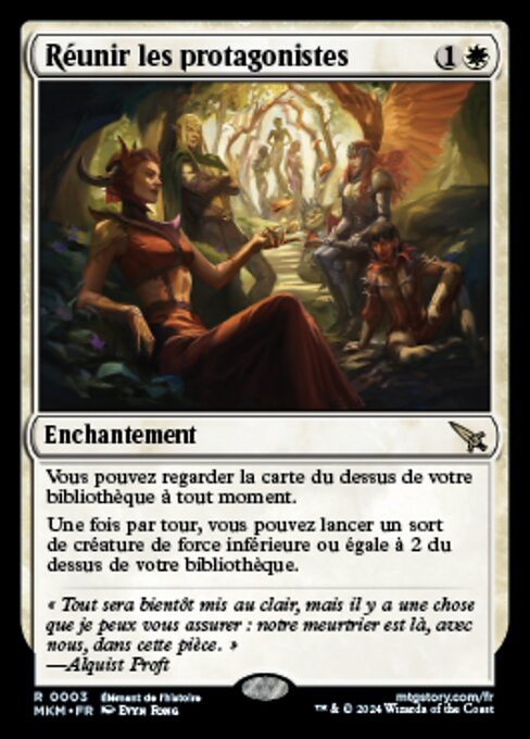 Réunir les protagonistes [FR] [FOIL]