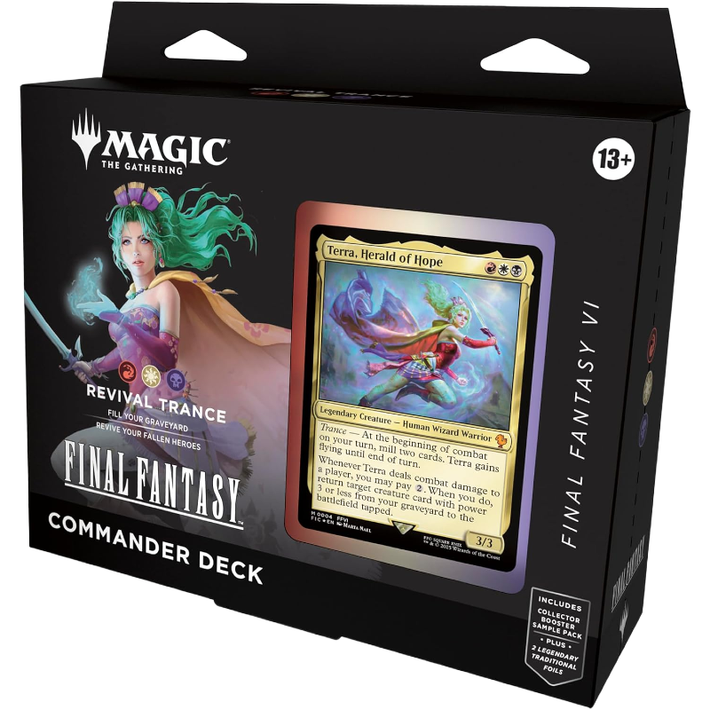 Deck Commander – Magic: The Gathering x FINAL FANTASY VI : Revival Trance (Version Anglaise)
