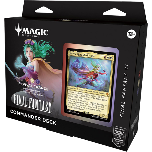 Deck Commander – Magic: The Gathering x FINAL FANTASY VI : Revival Trance (Version Anglaise)