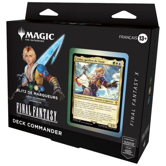 Deck Commander – Magic: The Gathering x FINAL FANTASY X : Blitz de marqueurs (Version Française)