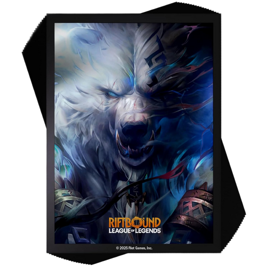 Pack de 100 Sleeves Riftbound Officiel : Volibear