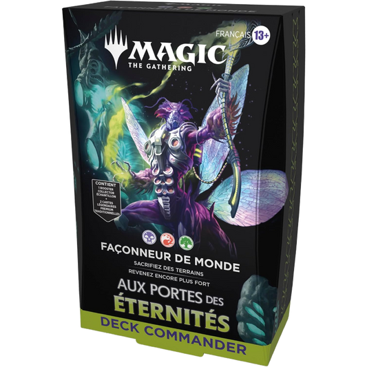 Deck Commander - Magic the Gathering : Aux portes des Éternités (Edge of Eternities) - Façonneur de monde (Version Française)