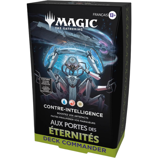 Deck Commander - Magic the Gathering : Aux portes des Éternités (Edge of Eternities)  - Contre-intelligence (Version Française)