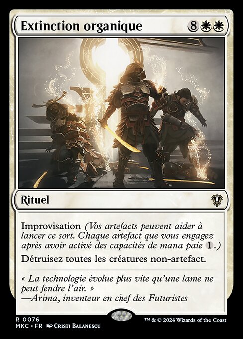 Extinction organique [FR]