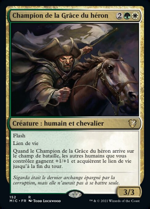 Champion de la Grâce du héron [FR]