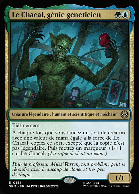 Le Chacal, génie généticien [FR]