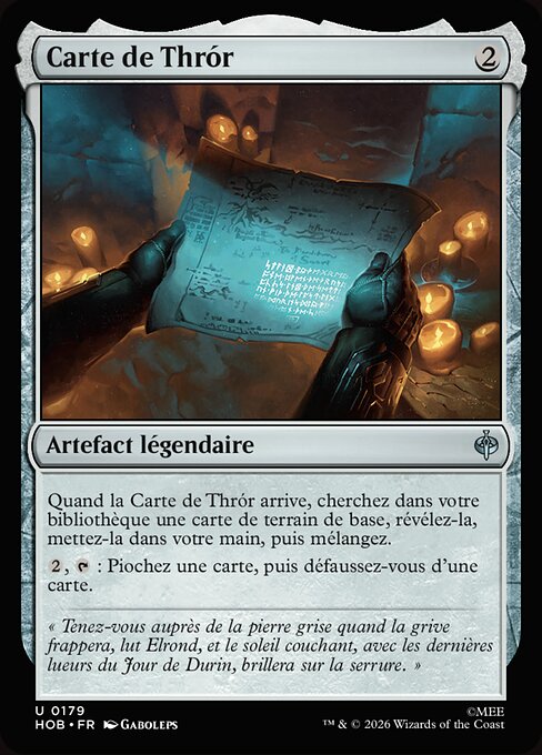 Carte de Thrór [FR]