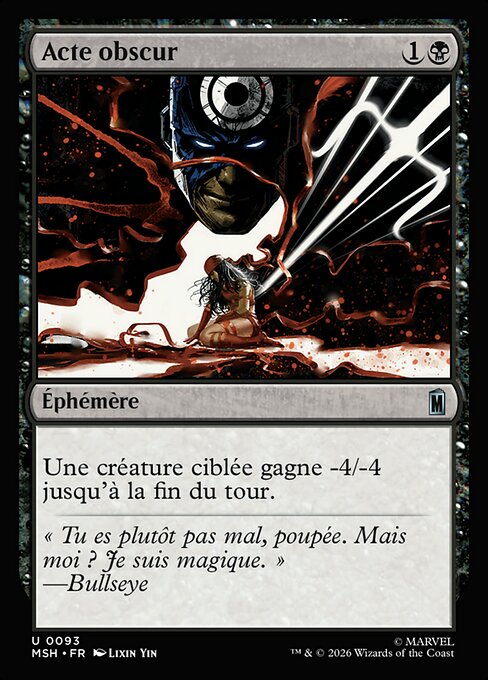 Acte obscur [FR]