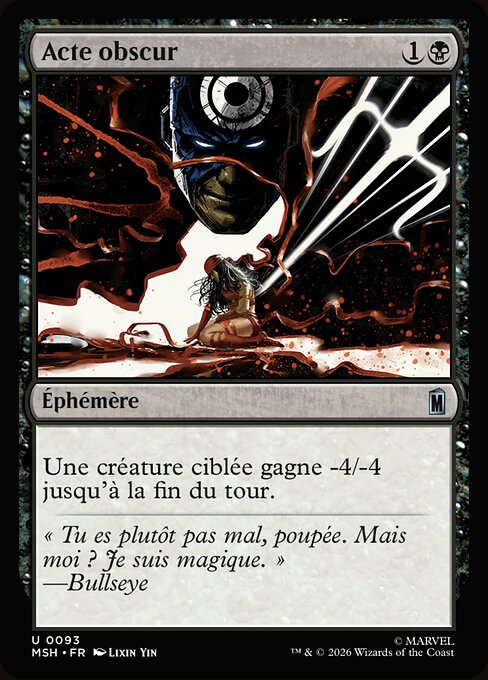 Acte obscur [FR]