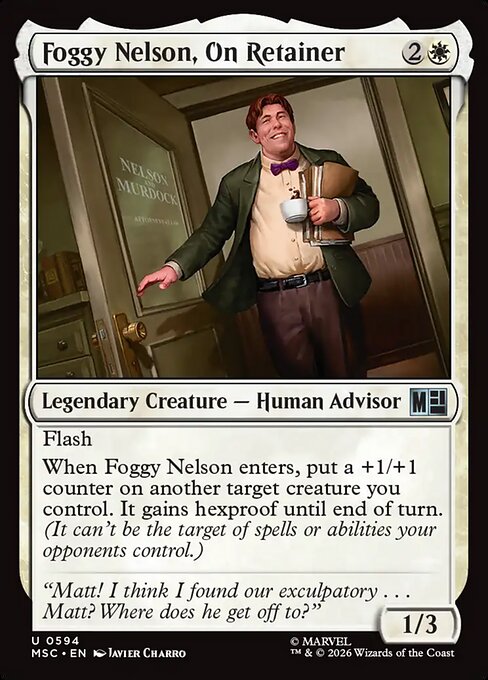 Foggy Nelson, On Retainer [FR]