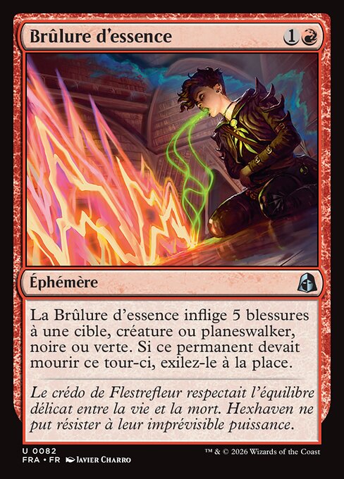Brûlure d'essence [FR]