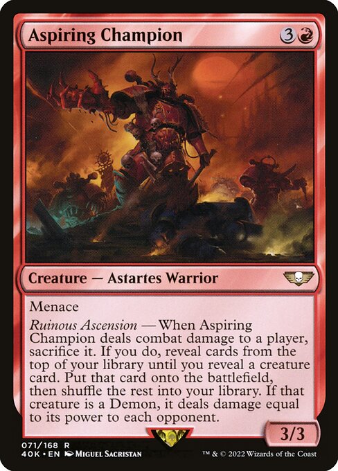 Aspiring Champion [EN]