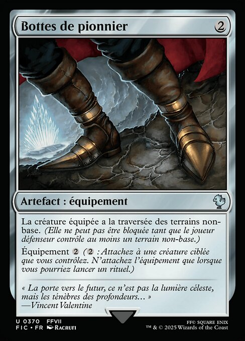 Bottes de pionnier [FR]