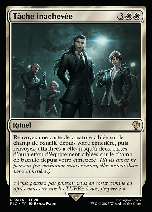 Tâche inachevée [FR]