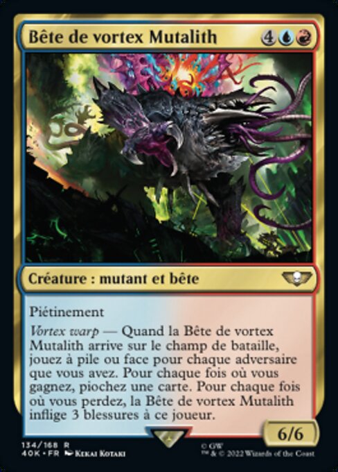 Bête de vortex Mutalith [FR]