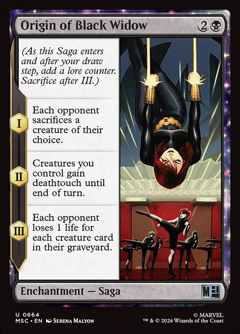 Origin of Black Widow [FR]