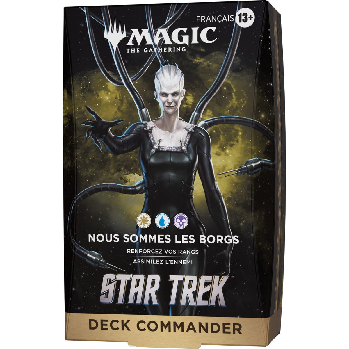 Deck Commander Star Trek Nous sommes les Borgs, vue de côté