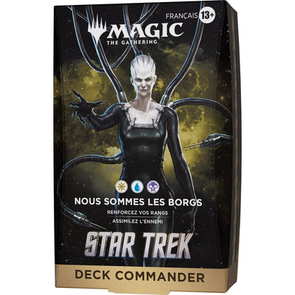 Deck Commander Star Trek Nous sommes les Borgs, vue de côté